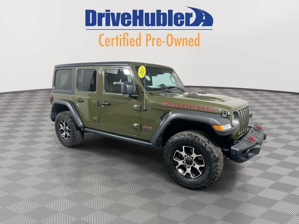 used 2021 Jeep Wrangler Unlimited car, priced at $37,495