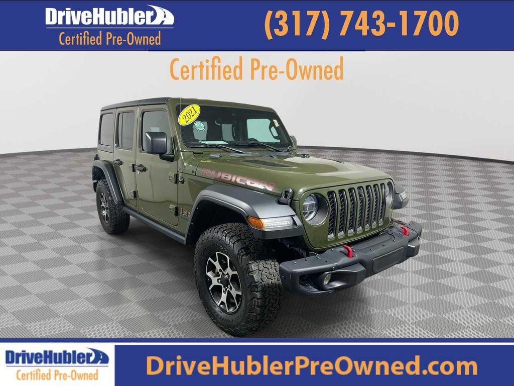 used 2021 Jeep Wrangler Unlimited car, priced at $37,495