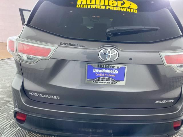 used 2015 Toyota Highlander car, priced at $23,995
