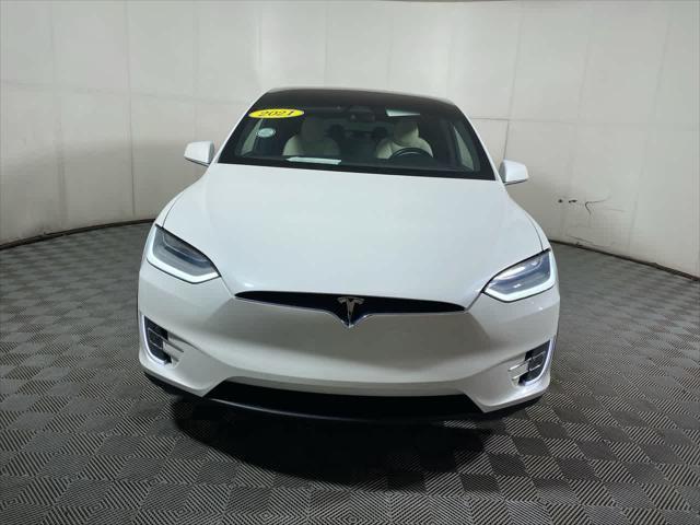 used 2021 Tesla Model X car, priced at $39,995