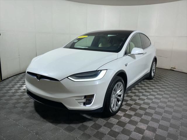 used 2021 Tesla Model X car, priced at $39,995