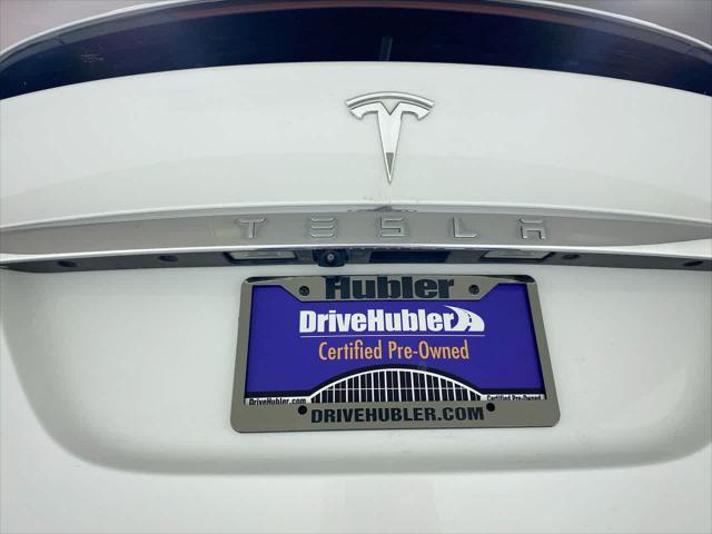 used 2021 Tesla Model X car, priced at $39,995
