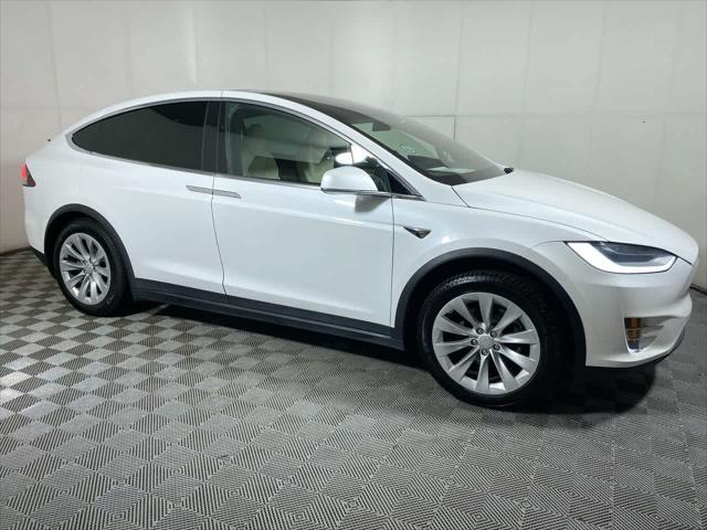 used 2021 Tesla Model X car, priced at $39,995