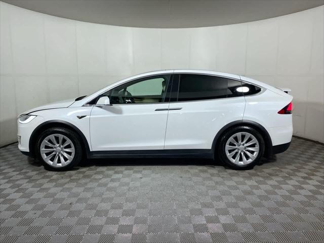 used 2021 Tesla Model X car, priced at $39,995