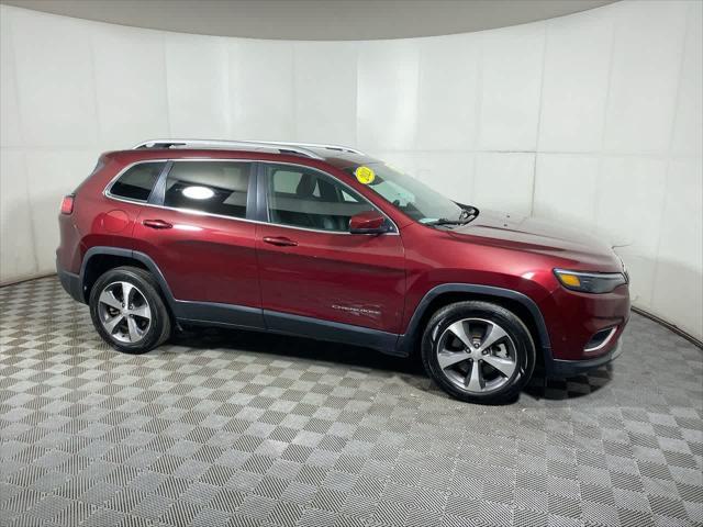 used 2021 Jeep Cherokee car, priced at $21,495