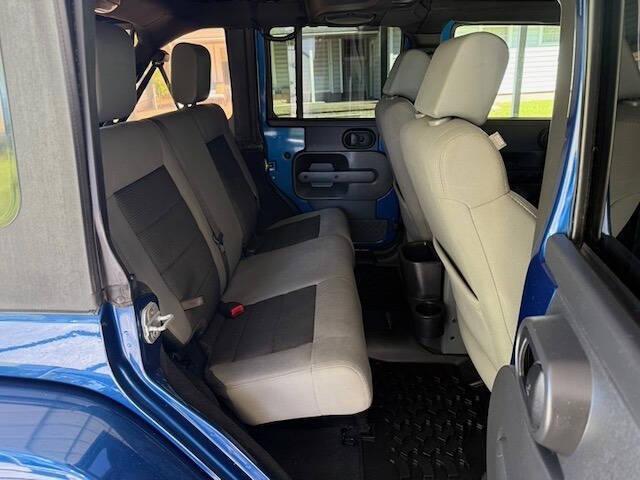 used 2010 Jeep Wrangler Unlimited car, priced at $14,950
