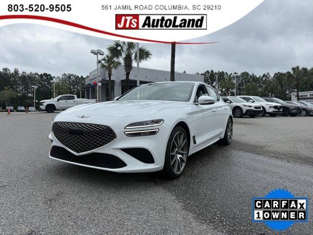 used 2024 Genesis G70 car, priced at $30,990