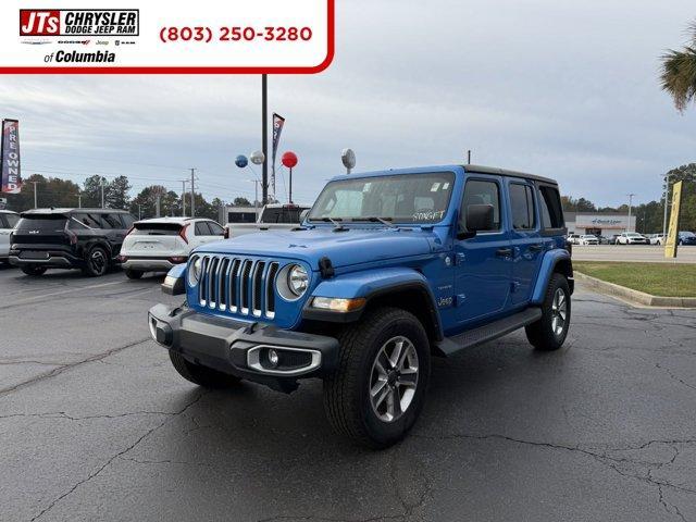 used 2022 Jeep Wrangler Unlimited car, priced at $34,150