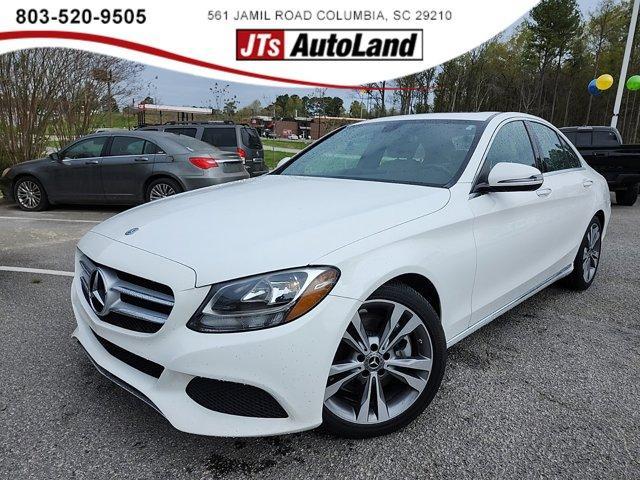used 2018 Mercedes-Benz C-Class car, priced at $22,432