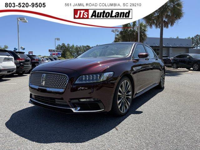 used 2017 Lincoln Continental car, priced at $24,990