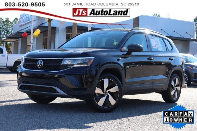 used 2024 Volkswagen Taos car, priced at $19,990