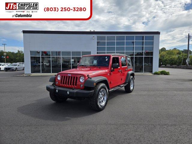 used 2014 Jeep Wrangler Unlimited car, priced at $15,990