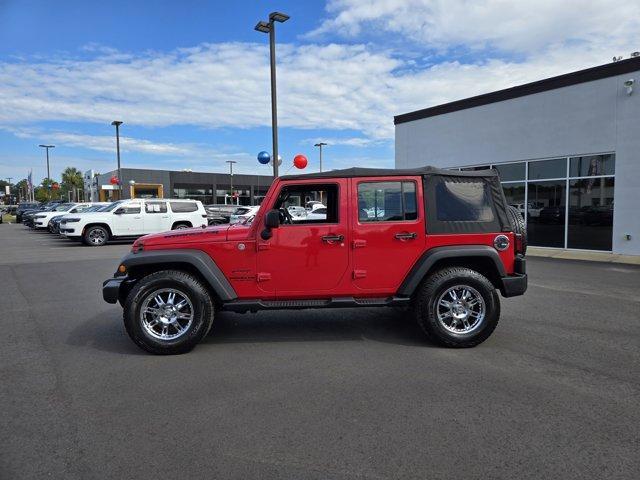 used 2014 Jeep Wrangler Unlimited car, priced at $15,990