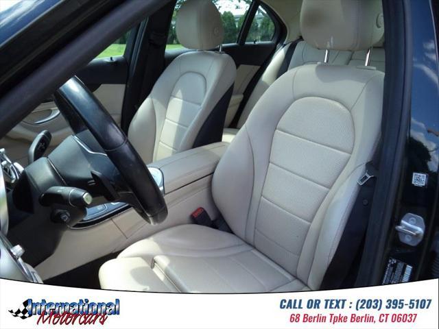 used 2019 Mercedes-Benz C-Class car, priced at $15,980