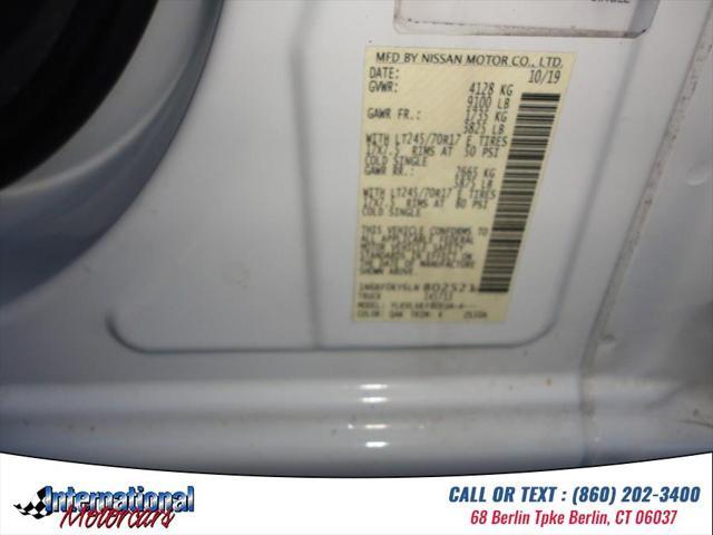 used 2020 Nissan NV Cargo NV2500 HD car, priced at $20,980