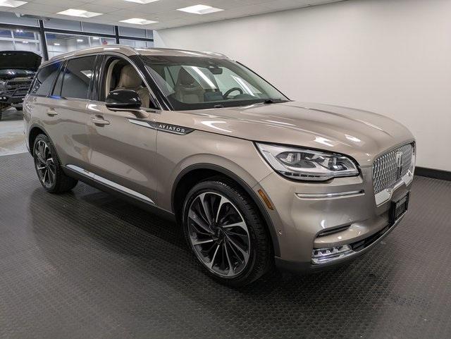 used 2020 Lincoln Aviator car, priced at $34,900