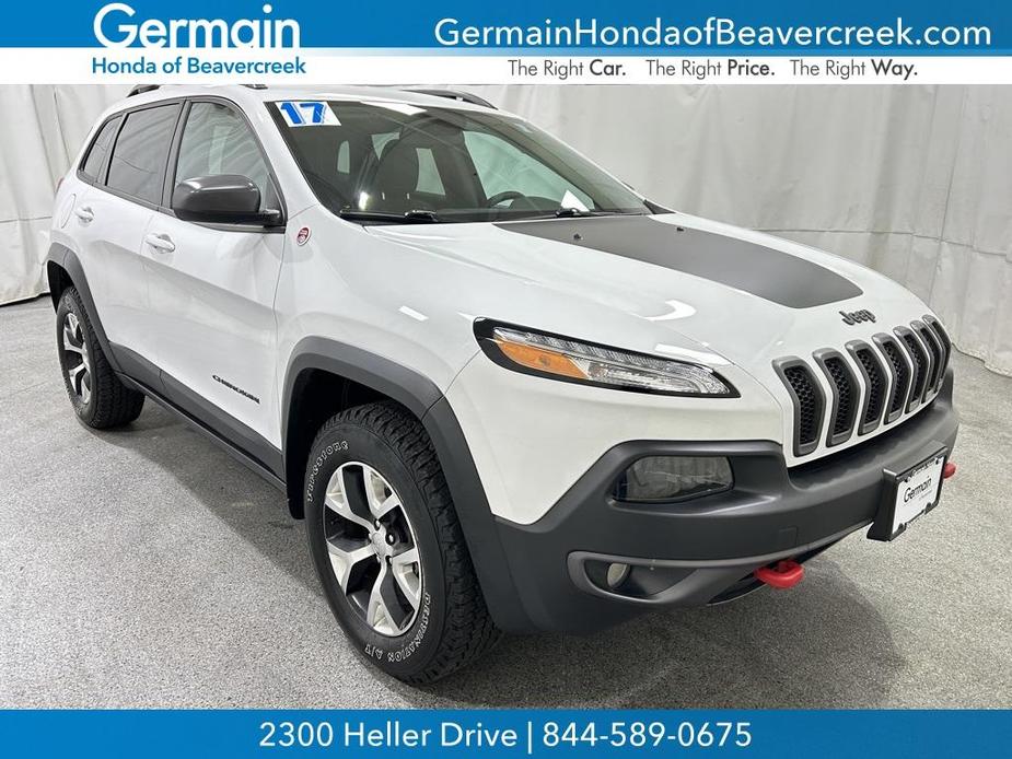 used 2017 Jeep Cherokee car, priced at $20,966