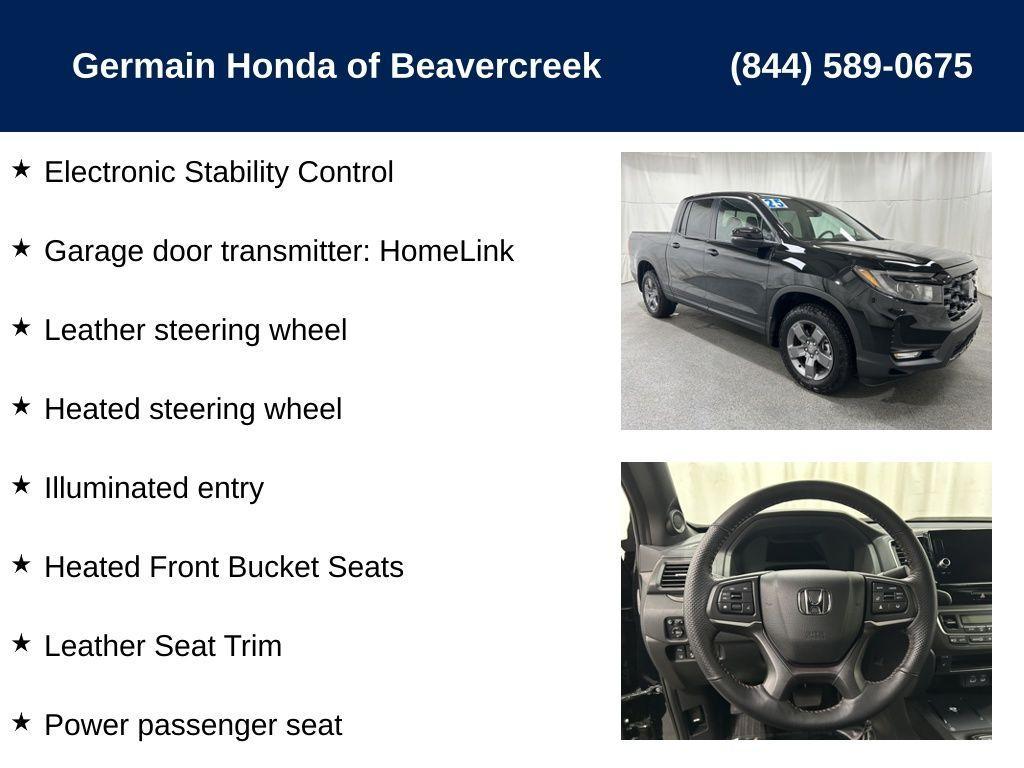 used 2025 Honda Ridgeline car, priced at $41,398
