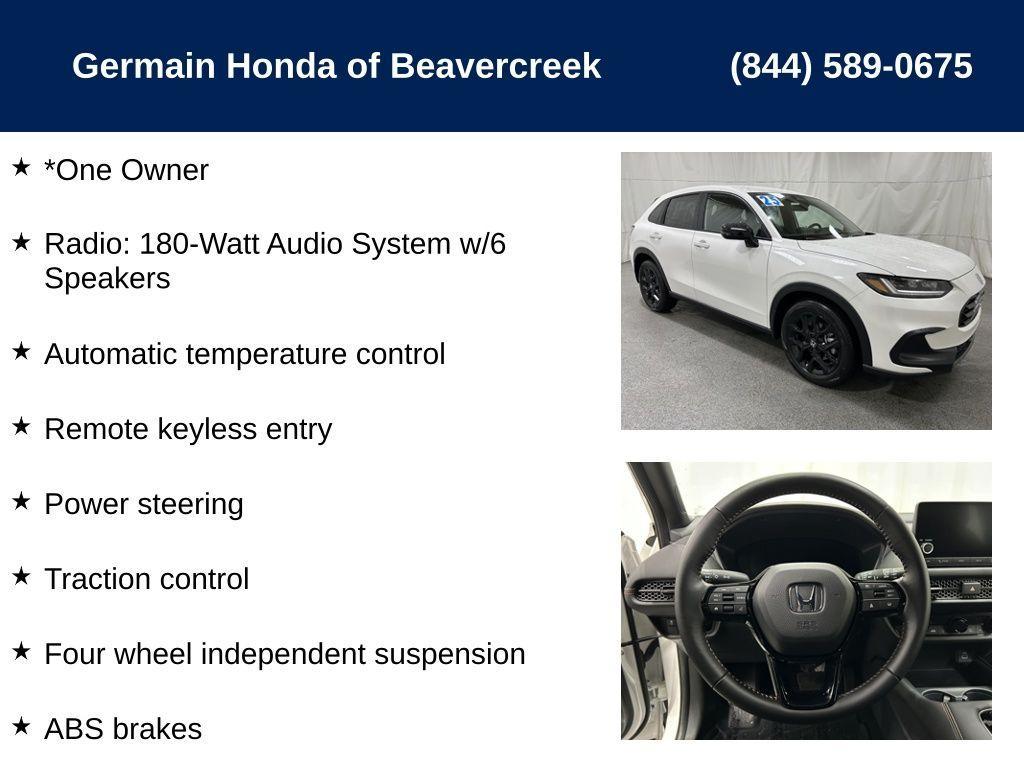 used 2025 Honda HR-V car, priced at $29,722