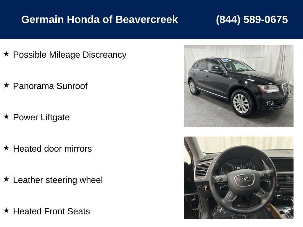 used 2015 Audi Q5 car, priced at $10,989