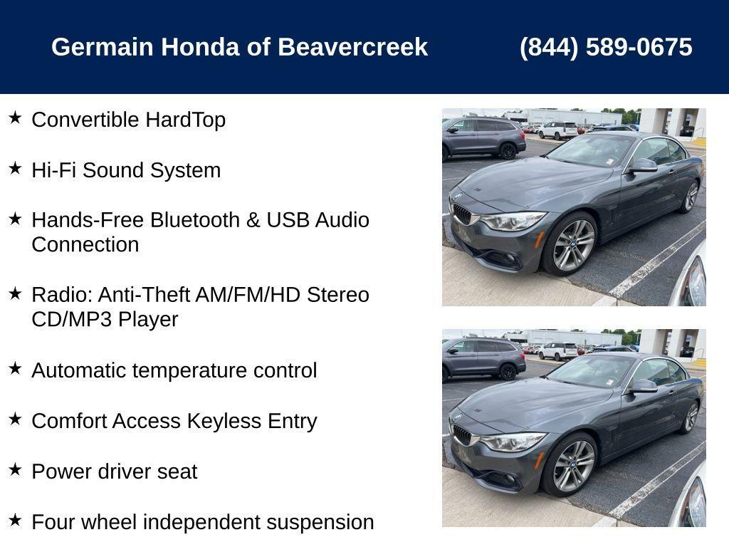 used 2016 BMW 428 car, priced at $21,955