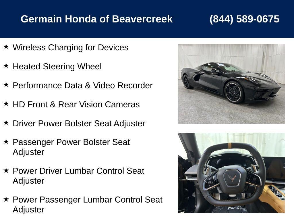 used 2024 Chevrolet Corvette car, priced at $74,996