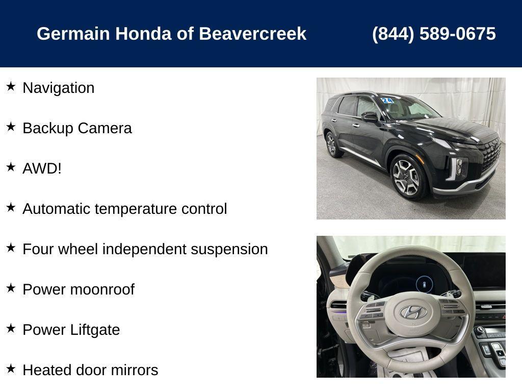 used 2024 Hyundai Palisade car, priced at $38,389
