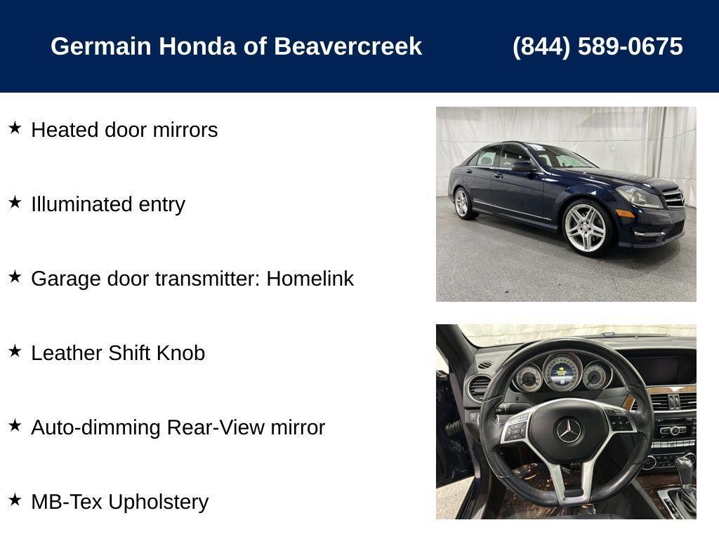 used 2014 Mercedes-Benz C-Class car, priced at $10,671