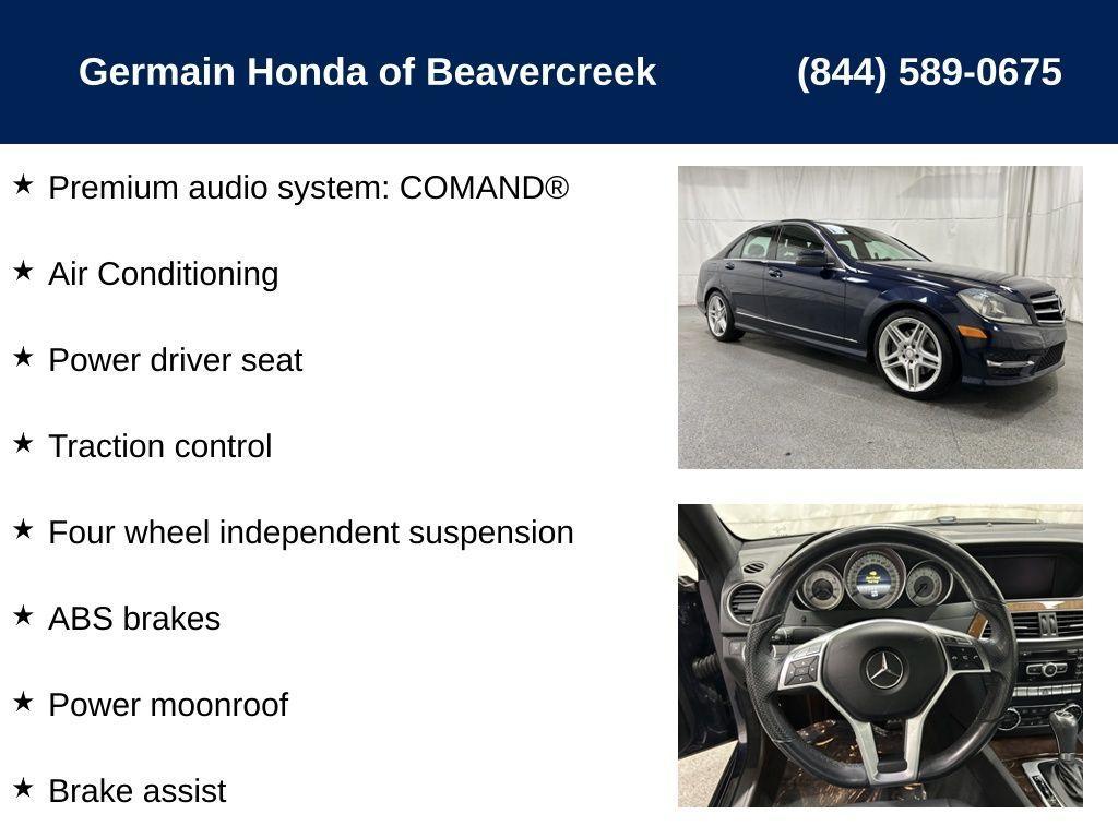 used 2014 Mercedes-Benz C-Class car, priced at $10,671