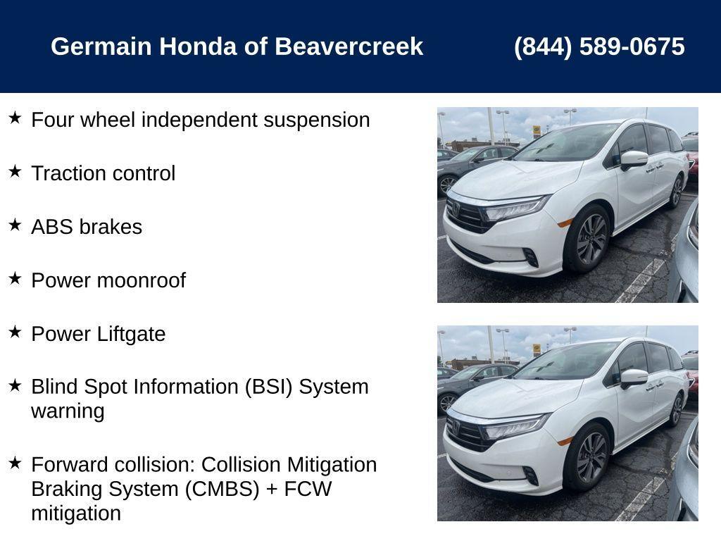 used 2022 Honda Odyssey car, priced at $35,785