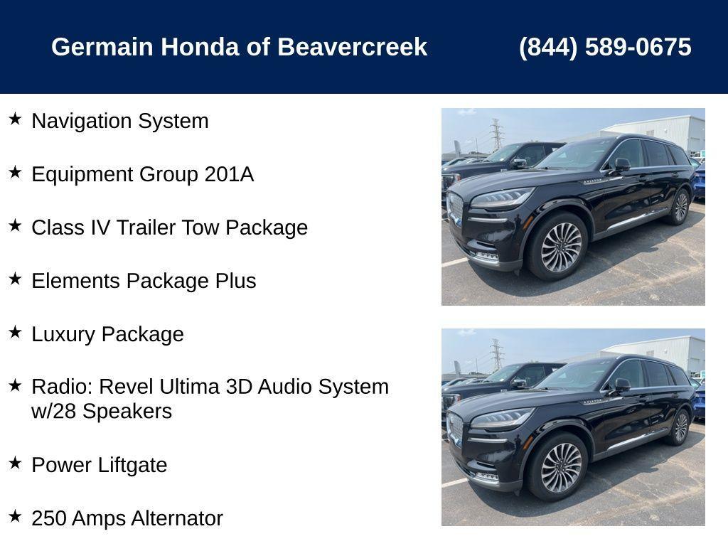 used 2020 Lincoln Aviator car, priced at $24,985