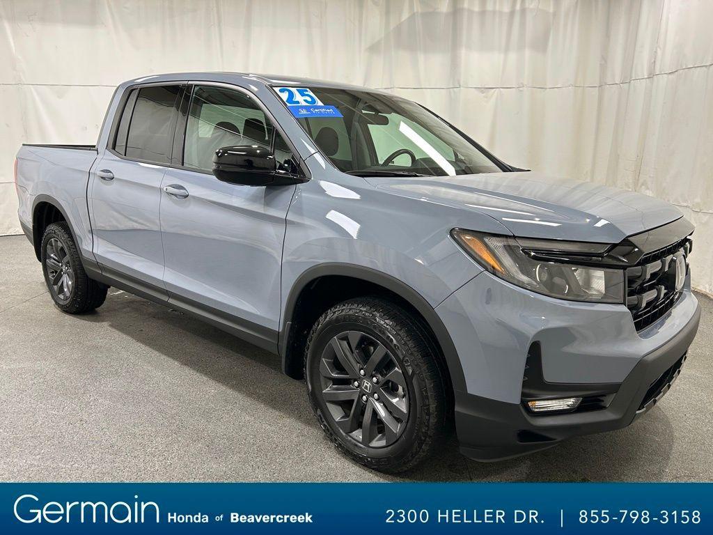 used 2025 Honda Ridgeline car, priced at $35,975