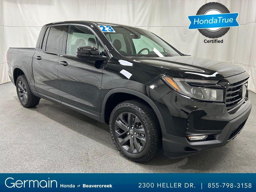 used 2023 Honda Ridgeline car, priced at $31,199