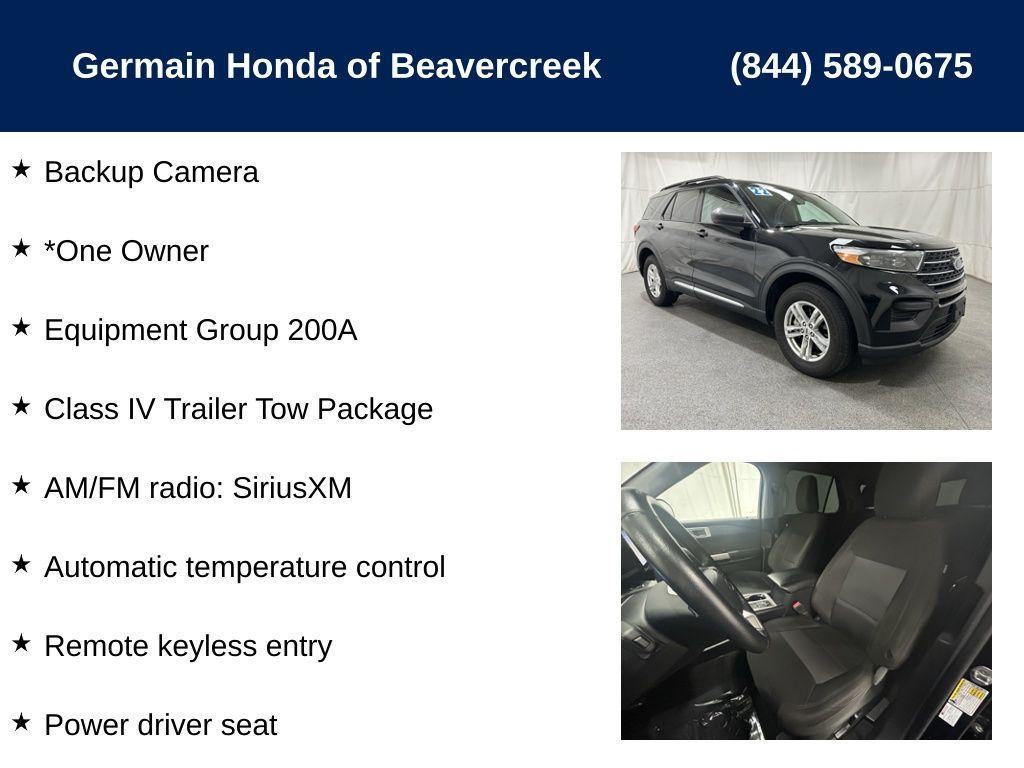 used 2022 Ford Explorer car, priced at $30,042