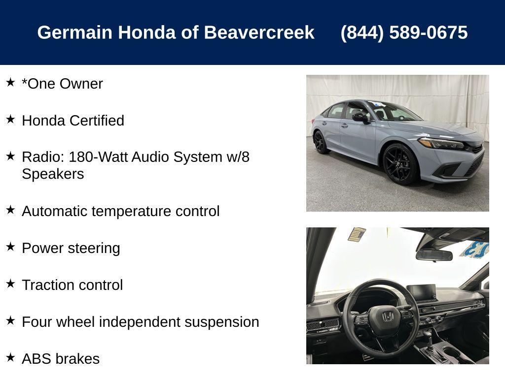 used 2023 Honda Civic car, priced at $25,985
