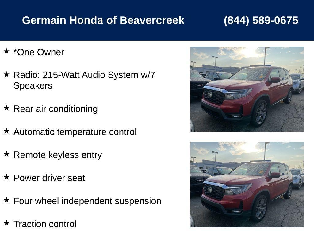 used 2023 Honda Passport car, priced at $31,677