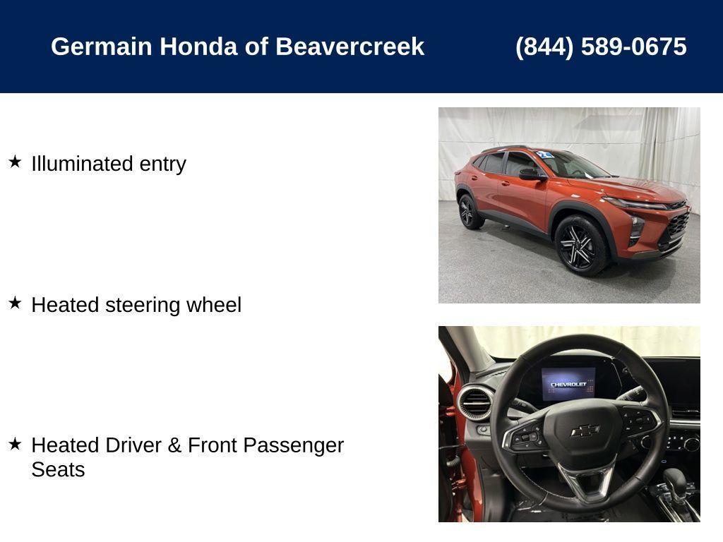 used 2024 Chevrolet Trax car, priced at $22,632