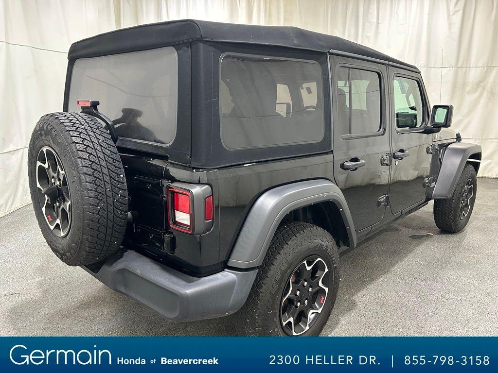 used 2021 Jeep Wrangler Unlimited car, priced at $32,500