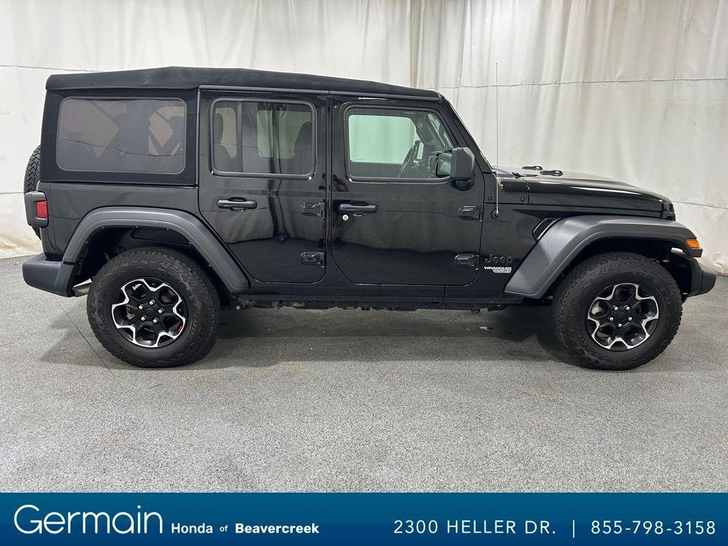 used 2021 Jeep Wrangler Unlimited car, priced at $32,500