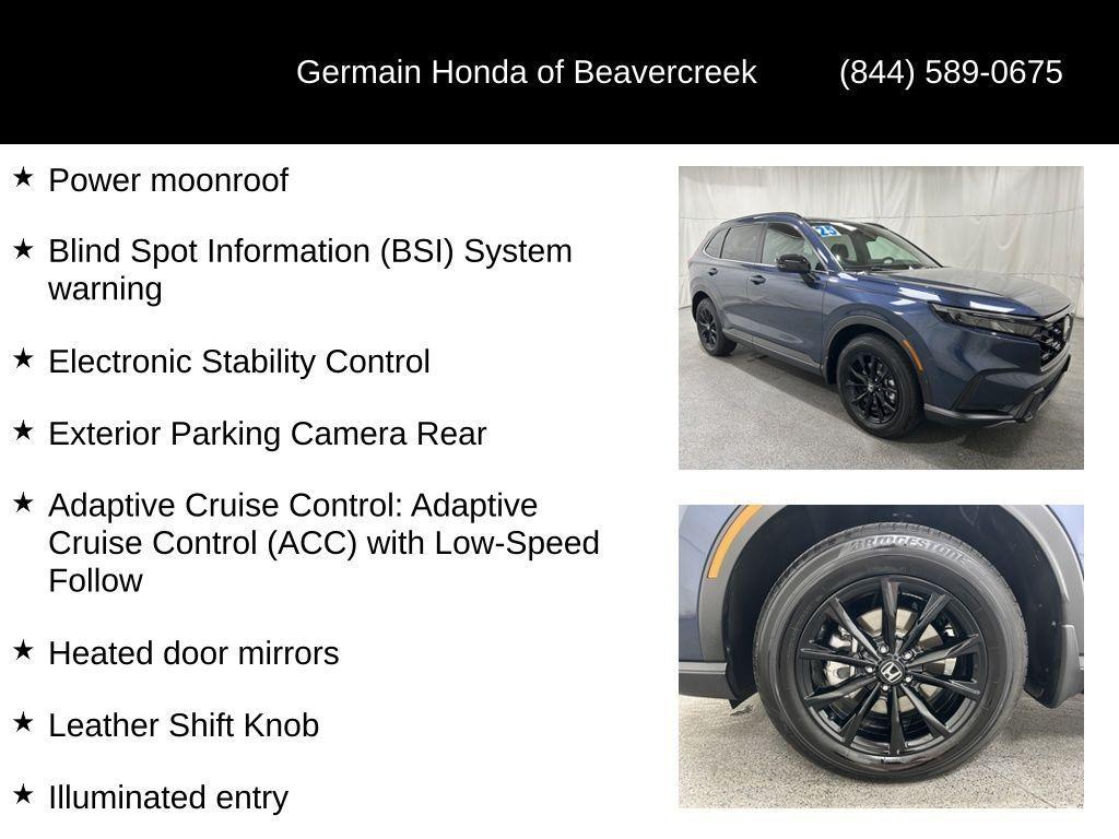 used 2025 Honda CR-V Hybrid car, priced at $35,645