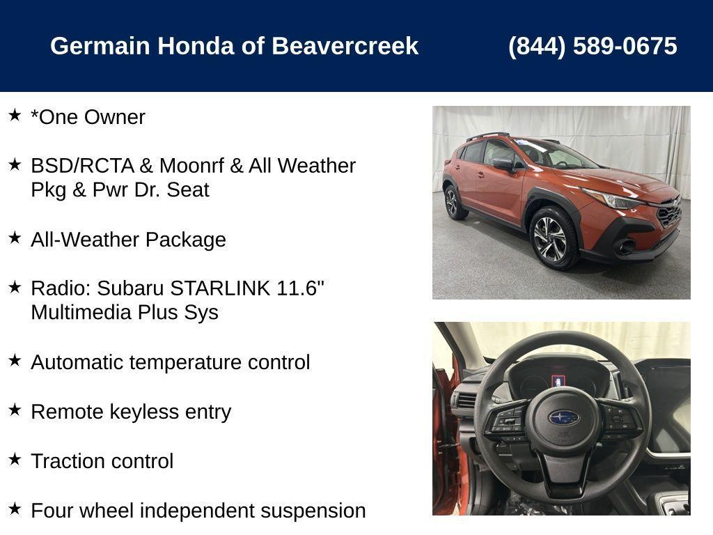 used 2024 Subaru Crosstrek car, priced at $29,024