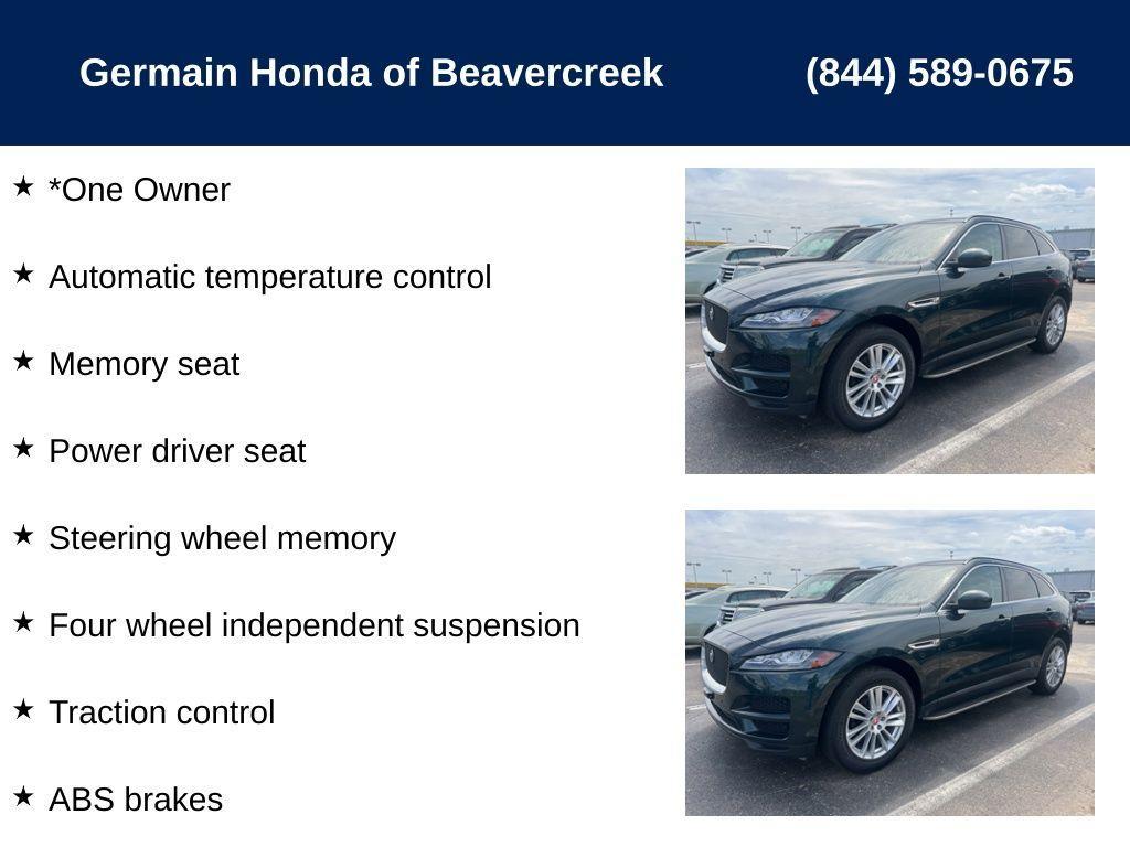 used 2018 Jaguar F-PACE car, priced at $15,996