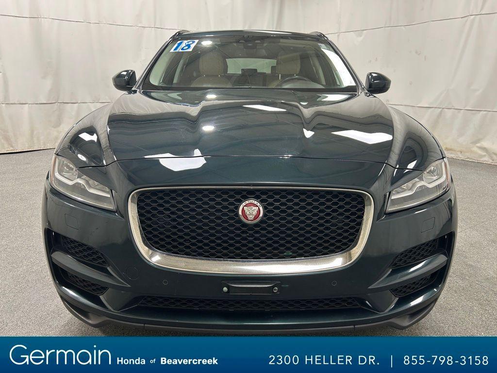 used 2018 Jaguar F-PACE car, priced at $15,525