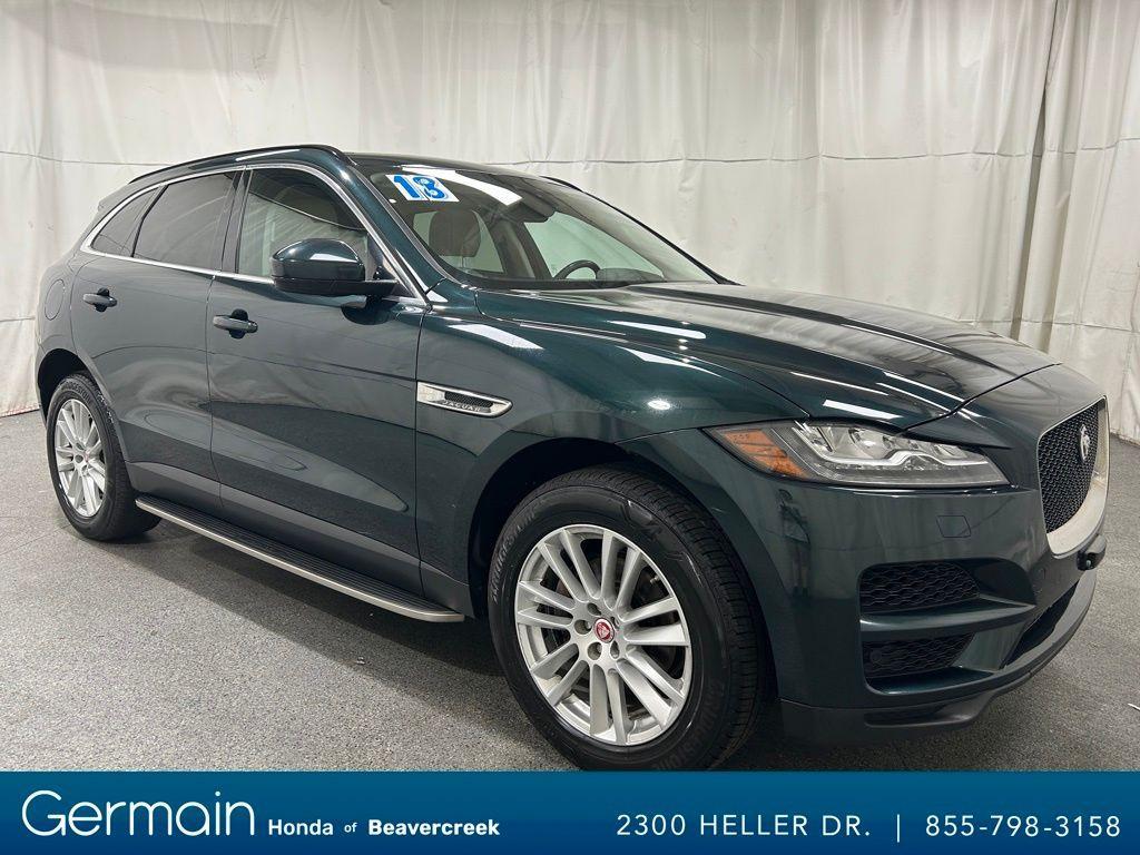 used 2018 Jaguar F-PACE car, priced at $15,525