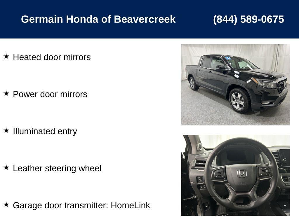 used 2025 Honda Ridgeline car, priced at $38,995