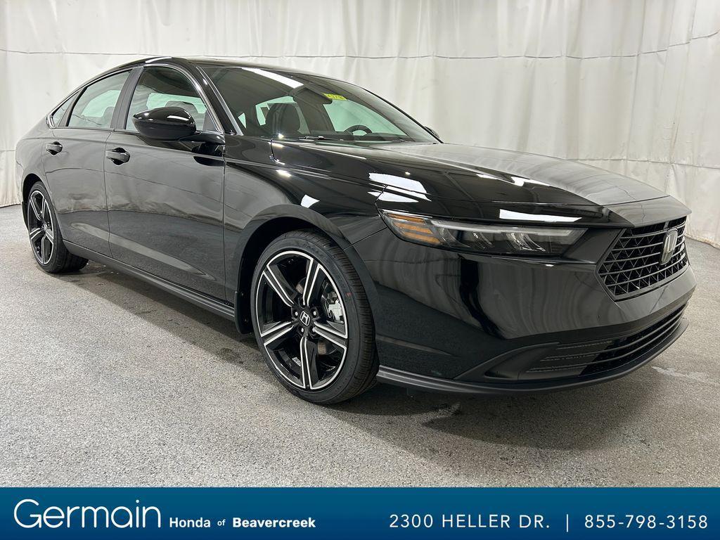 new 2025 Honda Accord Hybrid car, priced at $33,473
