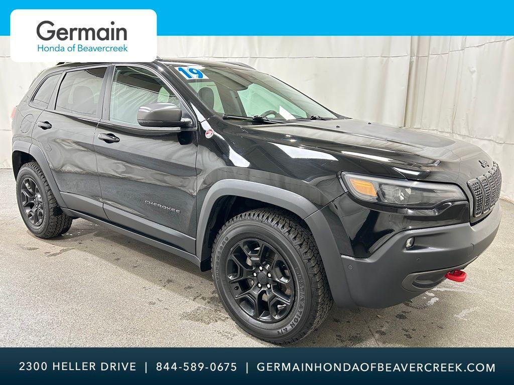 used 2019 Jeep Cherokee car, priced at $18,973