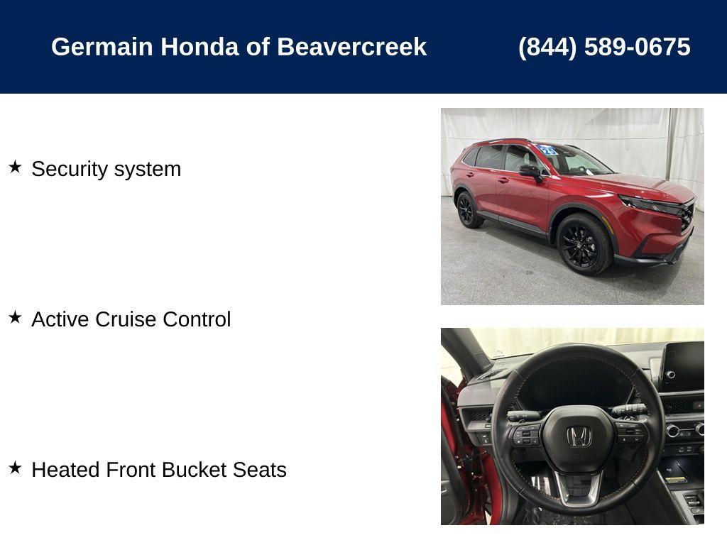 used 2025 Honda CR-V Hybrid car, priced at $38,359