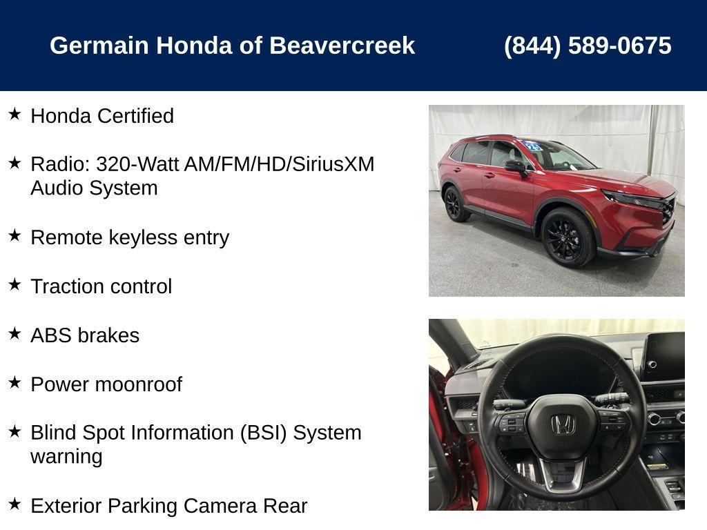 used 2025 Honda CR-V Hybrid car, priced at $38,359