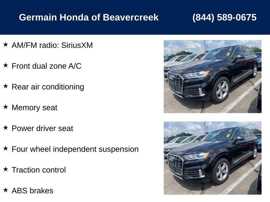 used 2021 Audi Q7 car, priced at $35,710